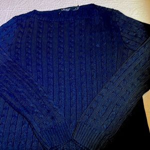 🌟Ralph Lauren black sweater.